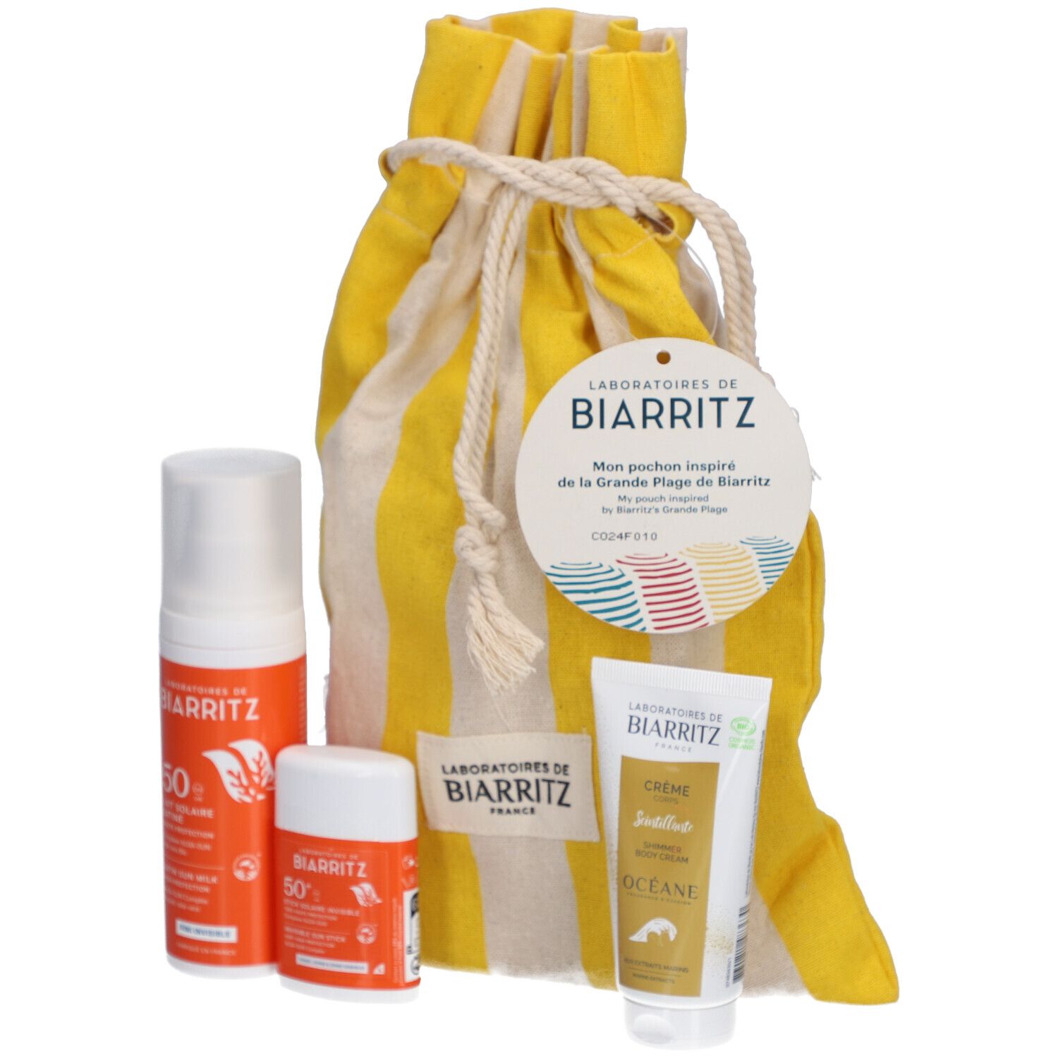 LABORATOIRES DE BIARRITZ® Trio Ensoleillé SPF50 Sonnenschutz-Set