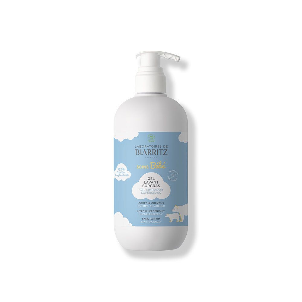 Laboratoires de Biarritz® Gel Lavant Surgras Sans Parfum