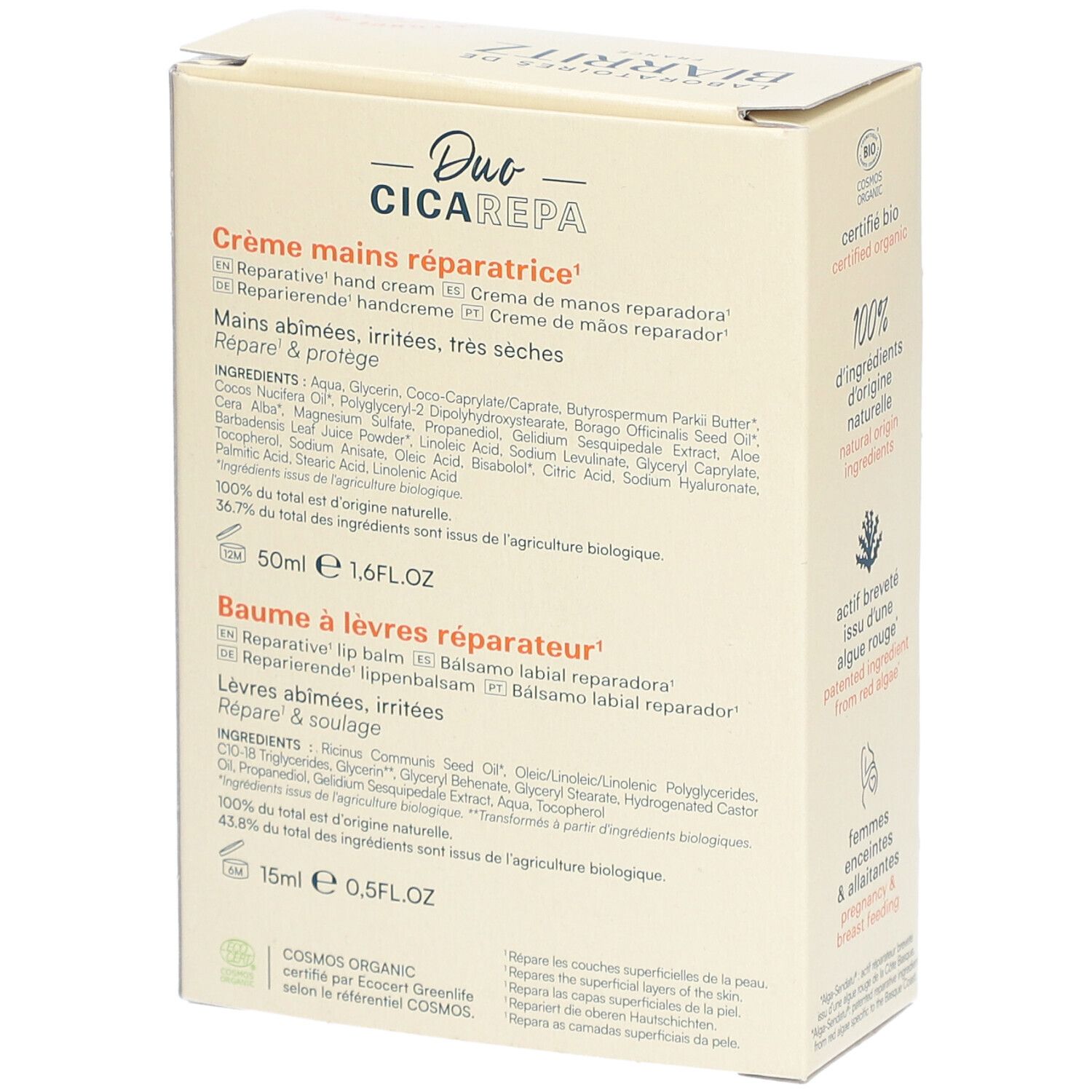 LABORATOIRES DE BIARRITZ® Duo CICA REPA