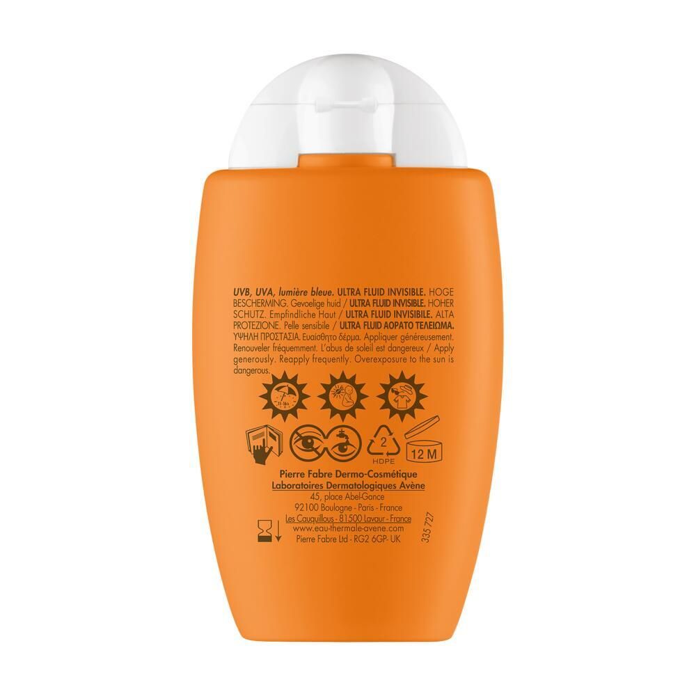Avène ultra fluid invisible 50 ml Émulsion view 2