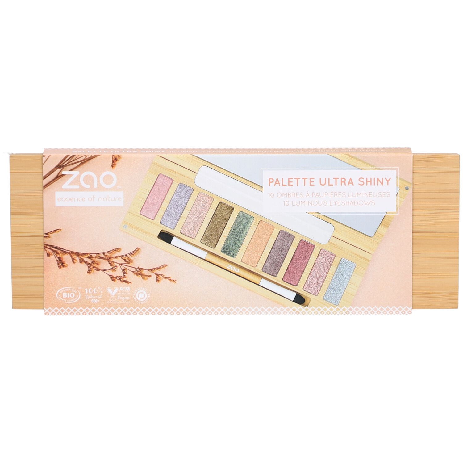 ZAO Palette Ultra Shiny 13 g Puder