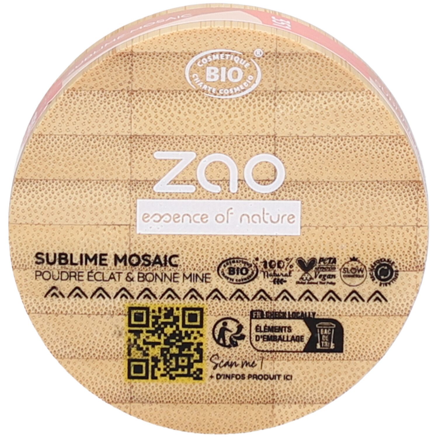ZAO Sublime Mosaic 351 Medium Dore 8 g Puder