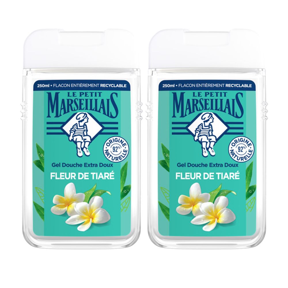 Le Petit Marseillais Gel Douche Extra Doux Fleur de Tiaré