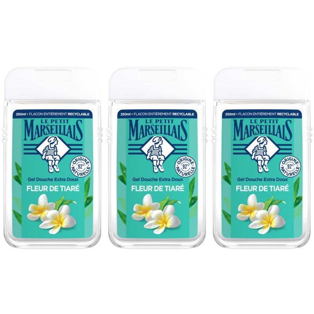 Le Petit Marseillais Gel Douche Extra Doux Fleur de Tiaré