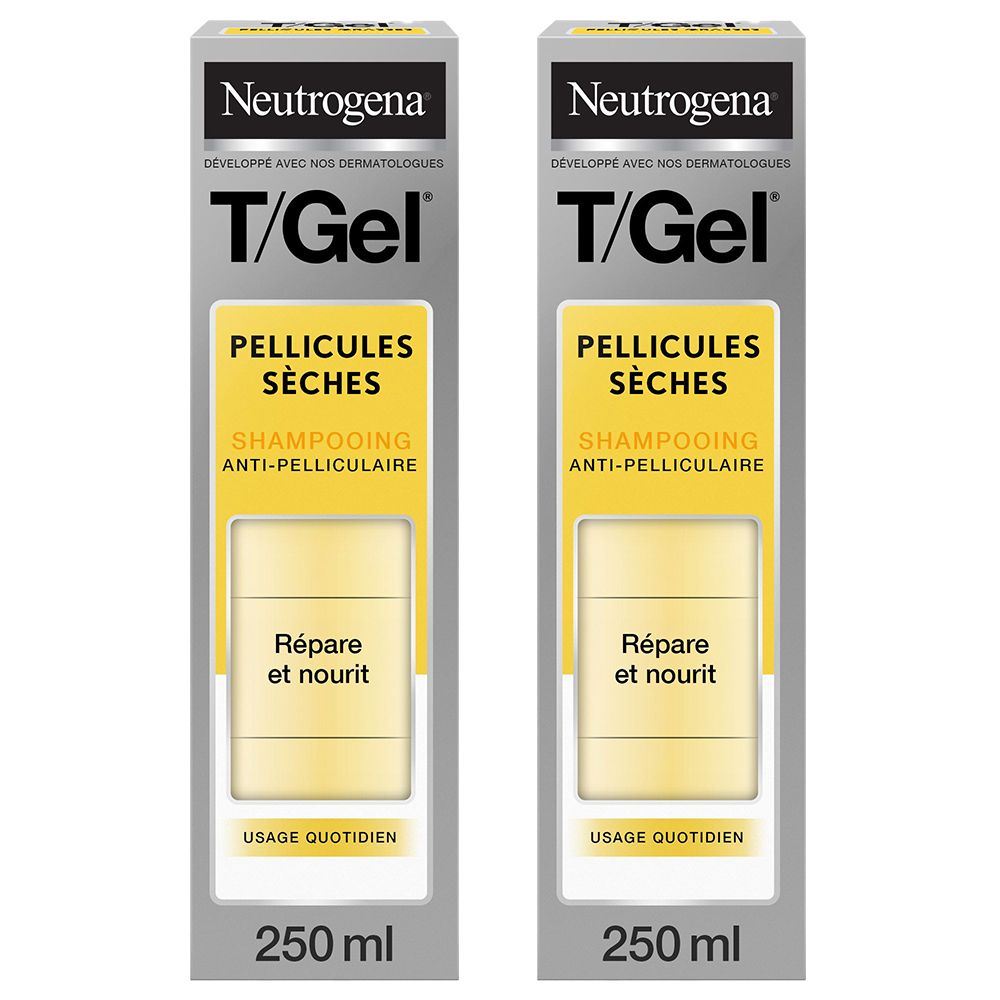 Neutrogena, T/Gel, Shampoing Pellicules Sèches