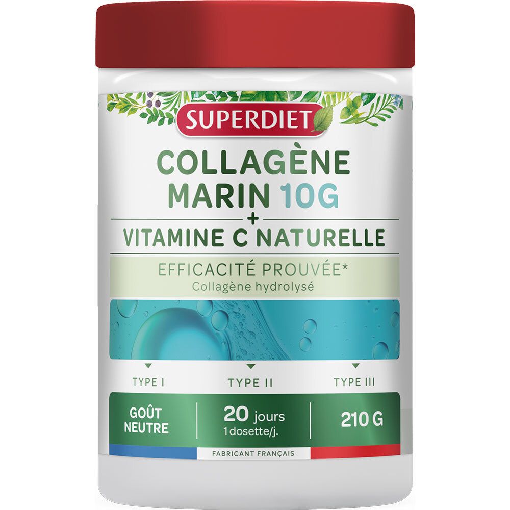 Superdiet Meereskollagen natürliches Vitamin C