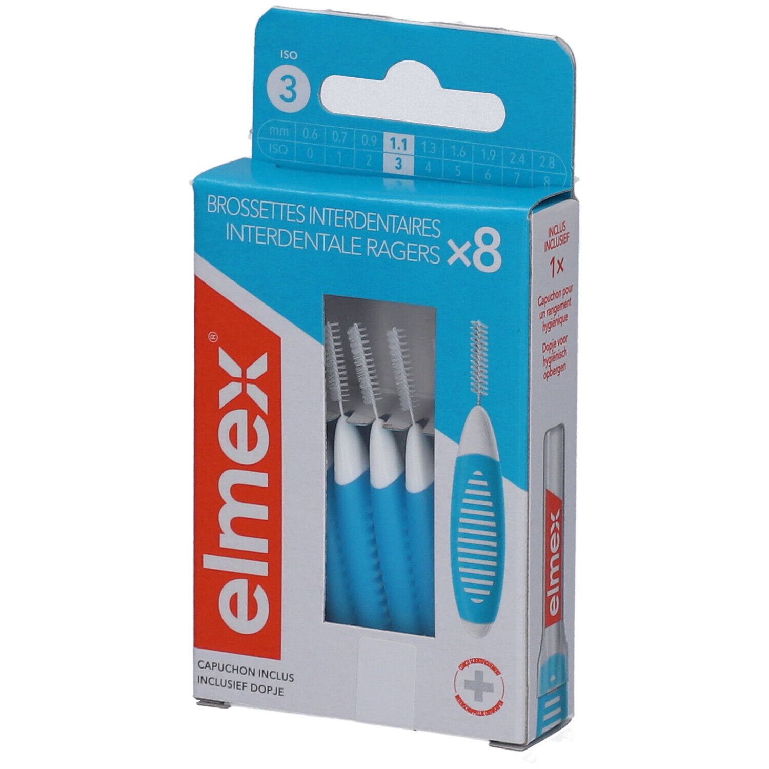 Elmex Bross Interdent T3 1.1Mm 8