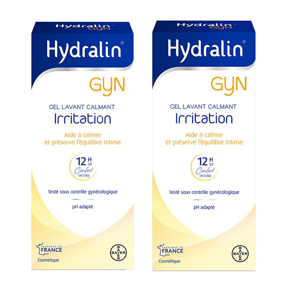 Hydralin Gyn Irritation Gel Lavant Calmant 400 ml Equilibre Intime