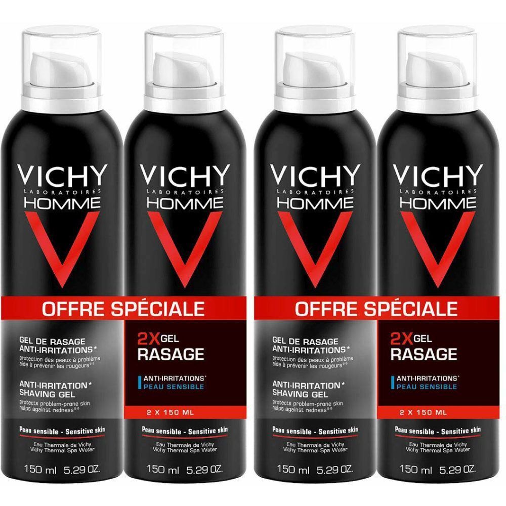 Vichy Homme gel de rasage anti-irritations
