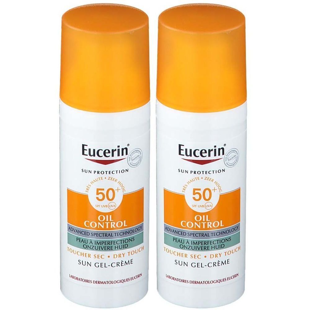 Eucerin® SUN OIL Control Crème-Gel Toucher Sec SPF 50+