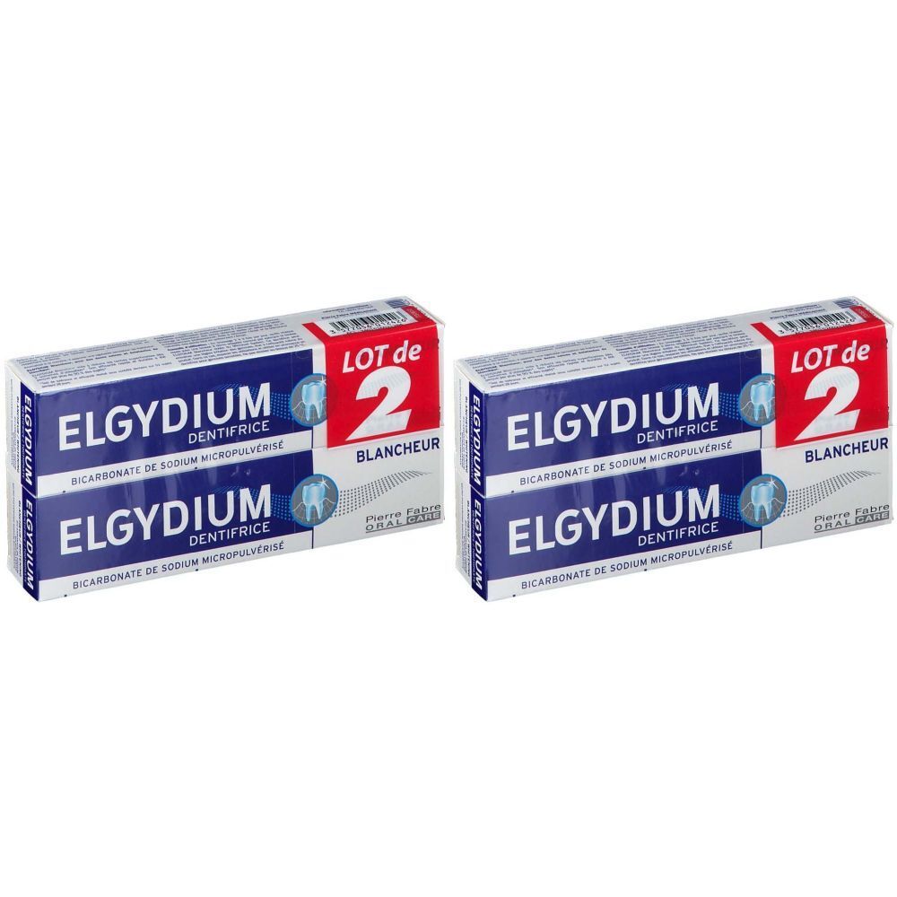 Elgydium dentifrice blancheur
