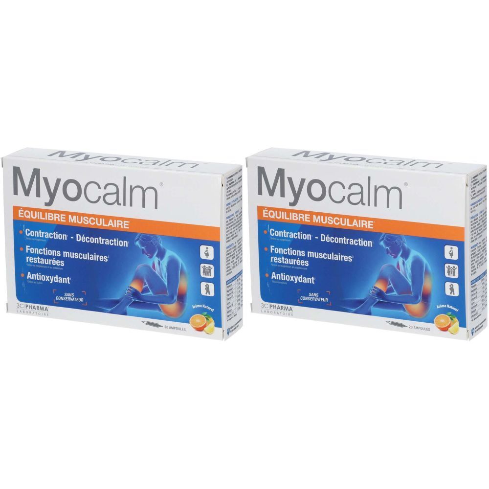 3C Pharma® Myocalm® Équilibre musculaire