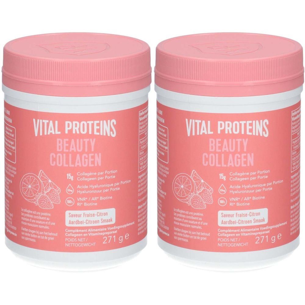 Vital Proteins Beauty Collagen Fraise et Citron