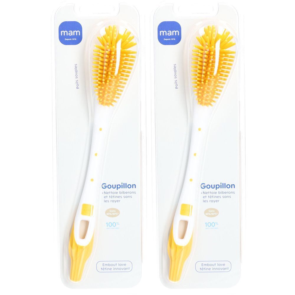 MAM Goupillon pour tétine de biberon (Couleur non sélectionnable)