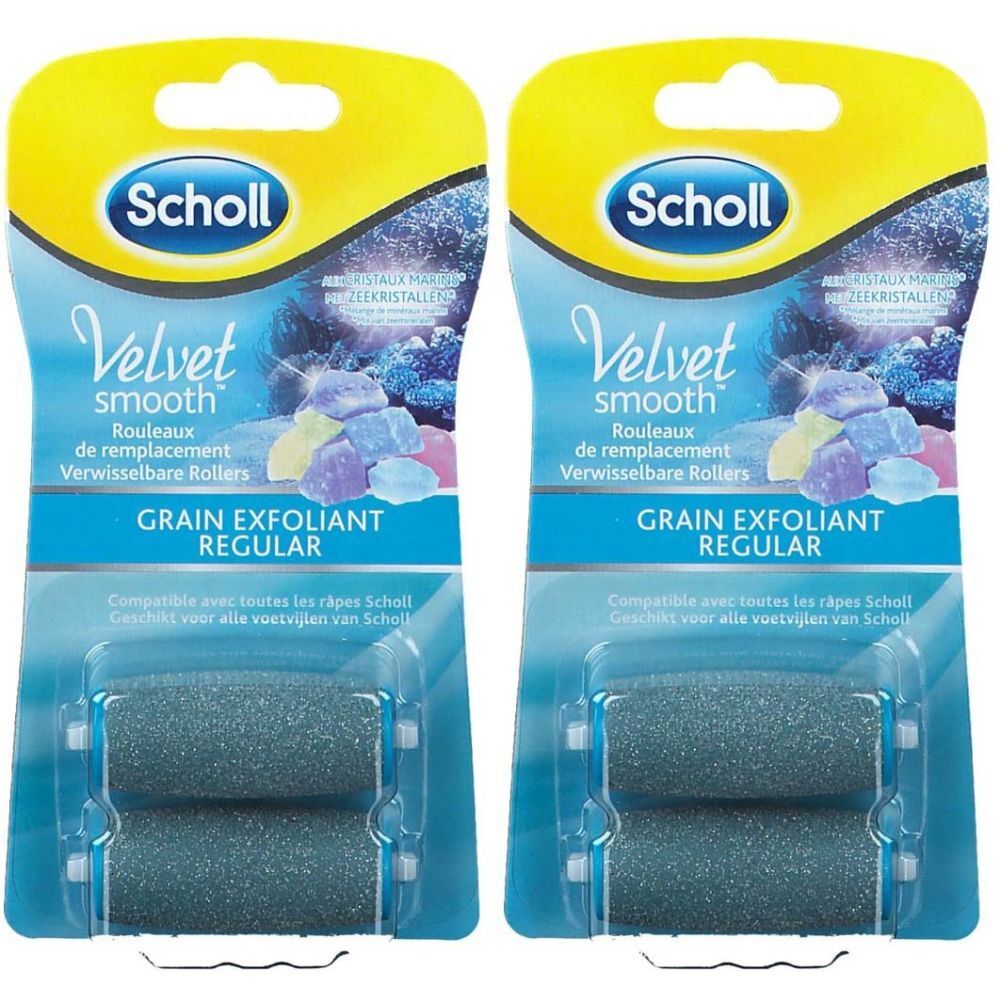Scholl® Velvet smooth râpe pédicure recharge cristaux de diamants Exfoliant