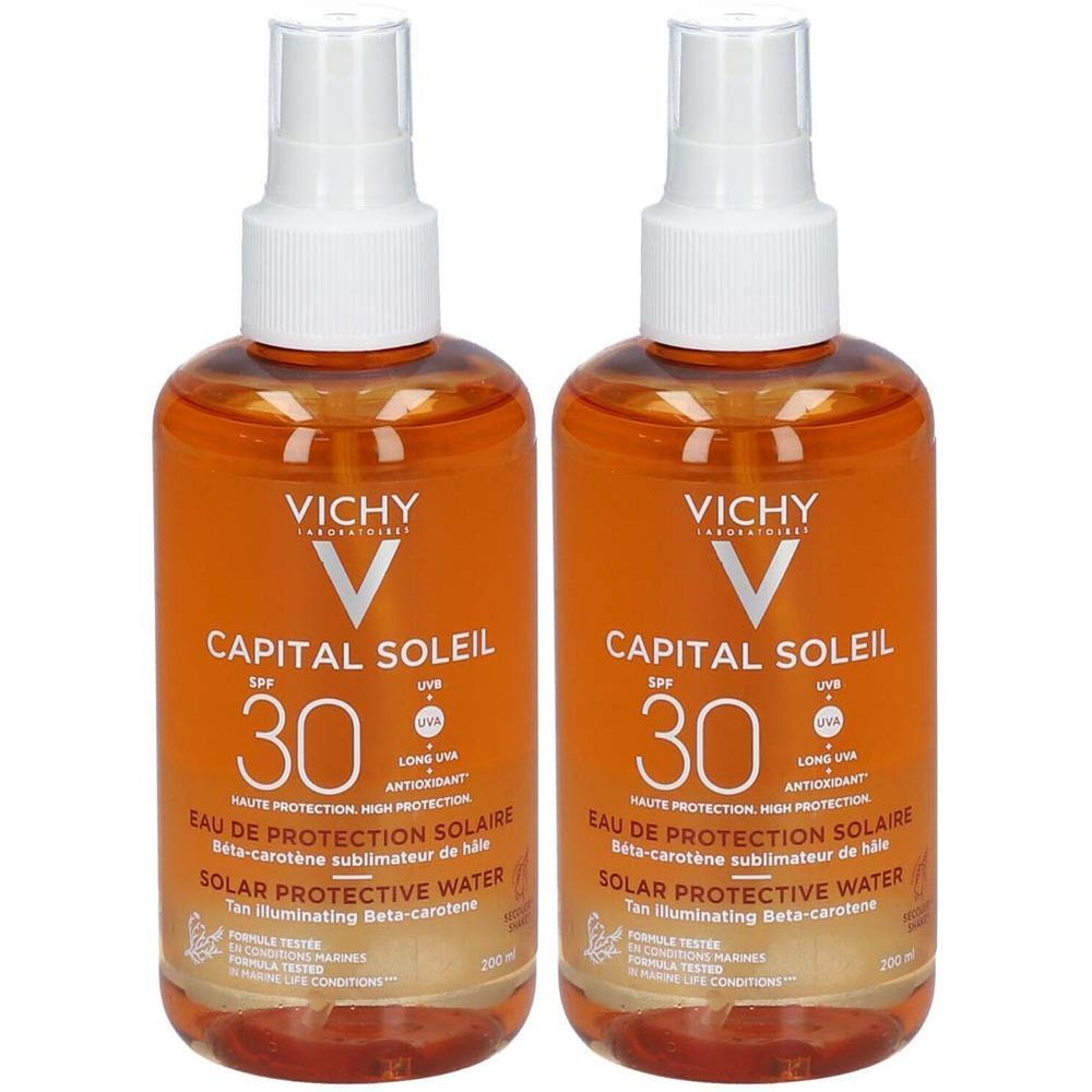 Vichy Ideal Soleil eau de protection solaire Hâle Sublimé SPF 30