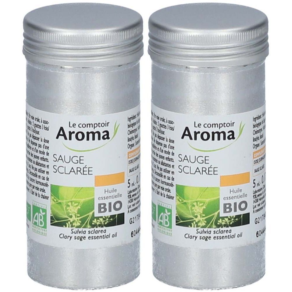 Le Comptoir Aroma Huile essentielle Sauge Sclarée Bio