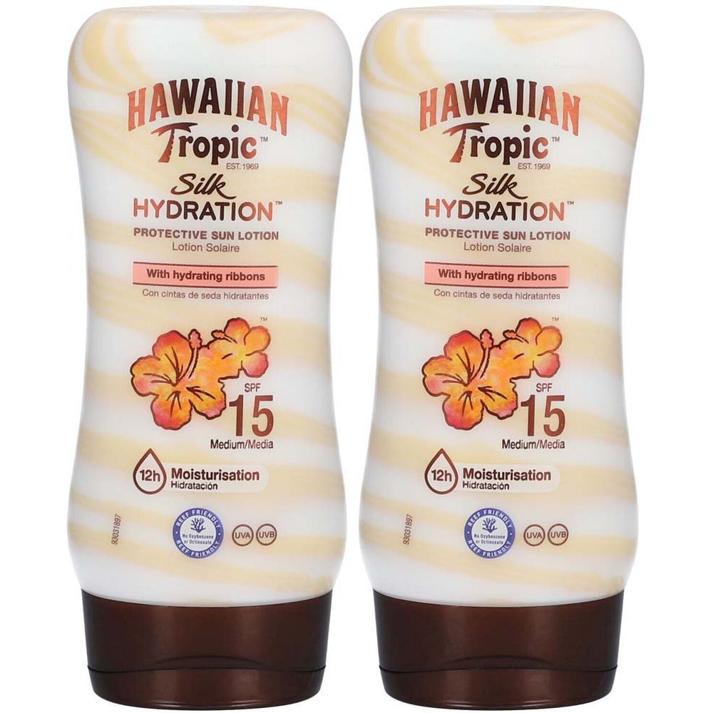 Hawaiian Tropic® Silk Hydratation Lotion Solaire Spf15