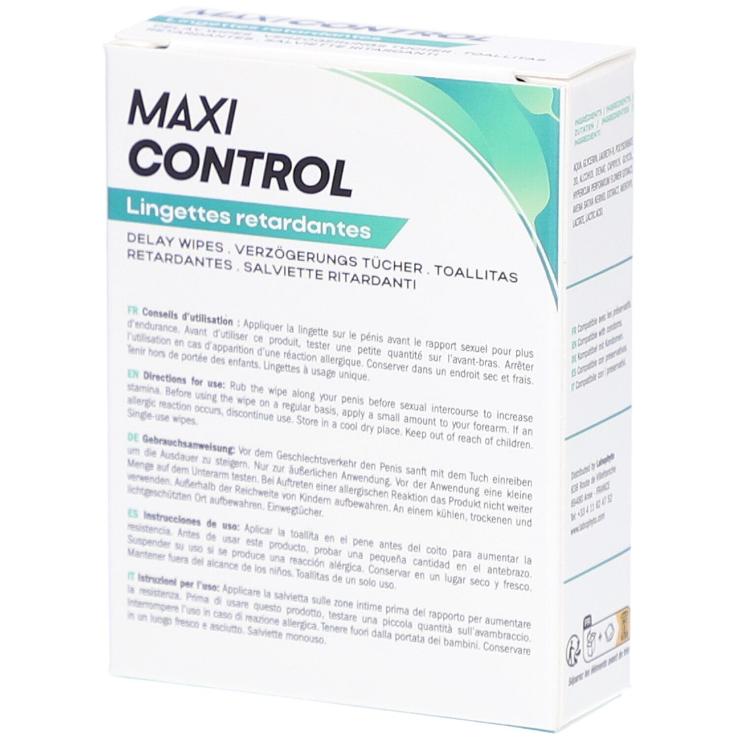 Verzögerungstücher "Maxi control" | labophyto