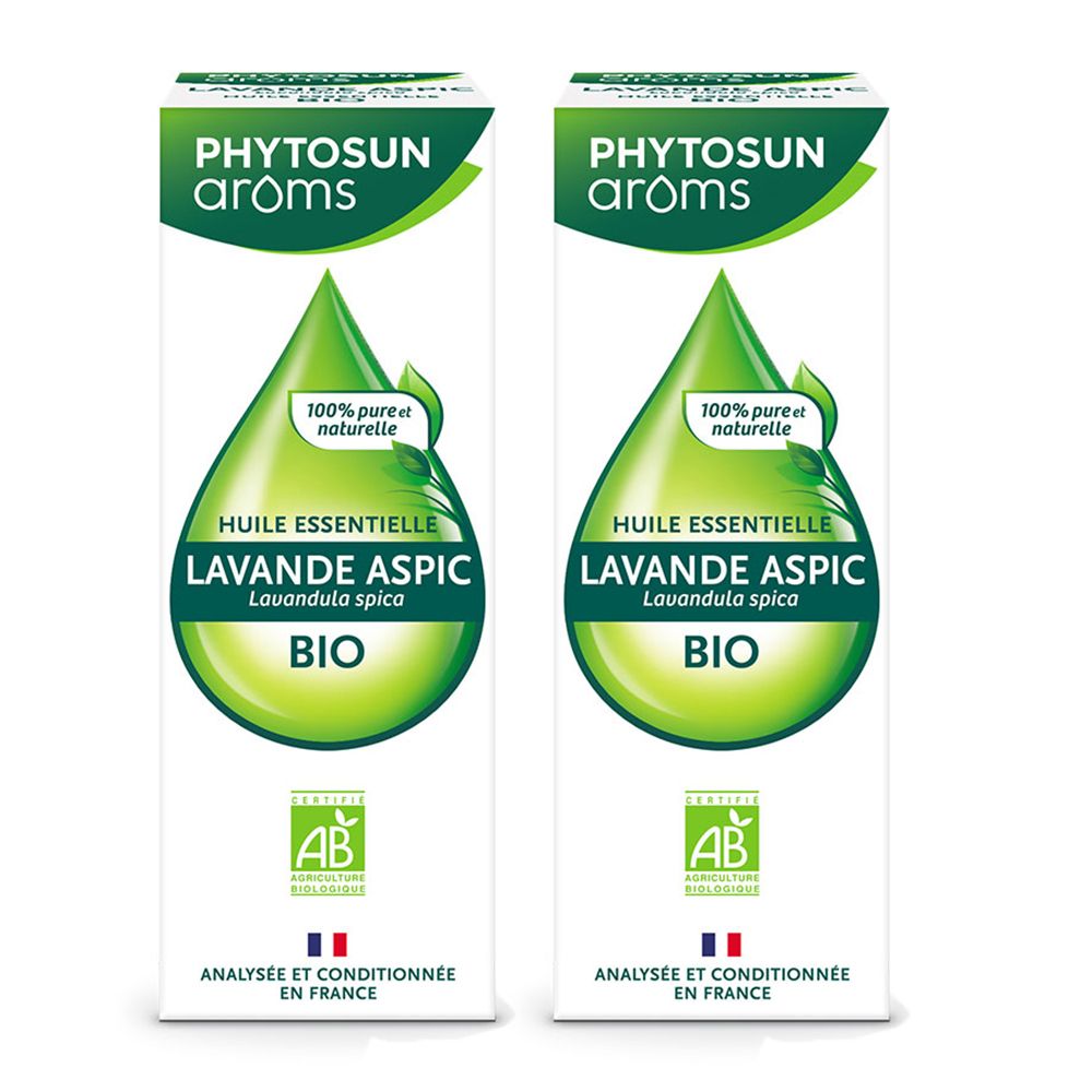 Phytosun Arôms Huile Essentielle Bio Lavande Aspic 10ml