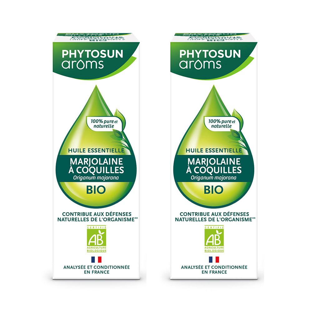 Phytosun Arôms – Huile Essentielle Marjolaine à Coquilles BIO – 100 % pure et naturelle - 5 ml