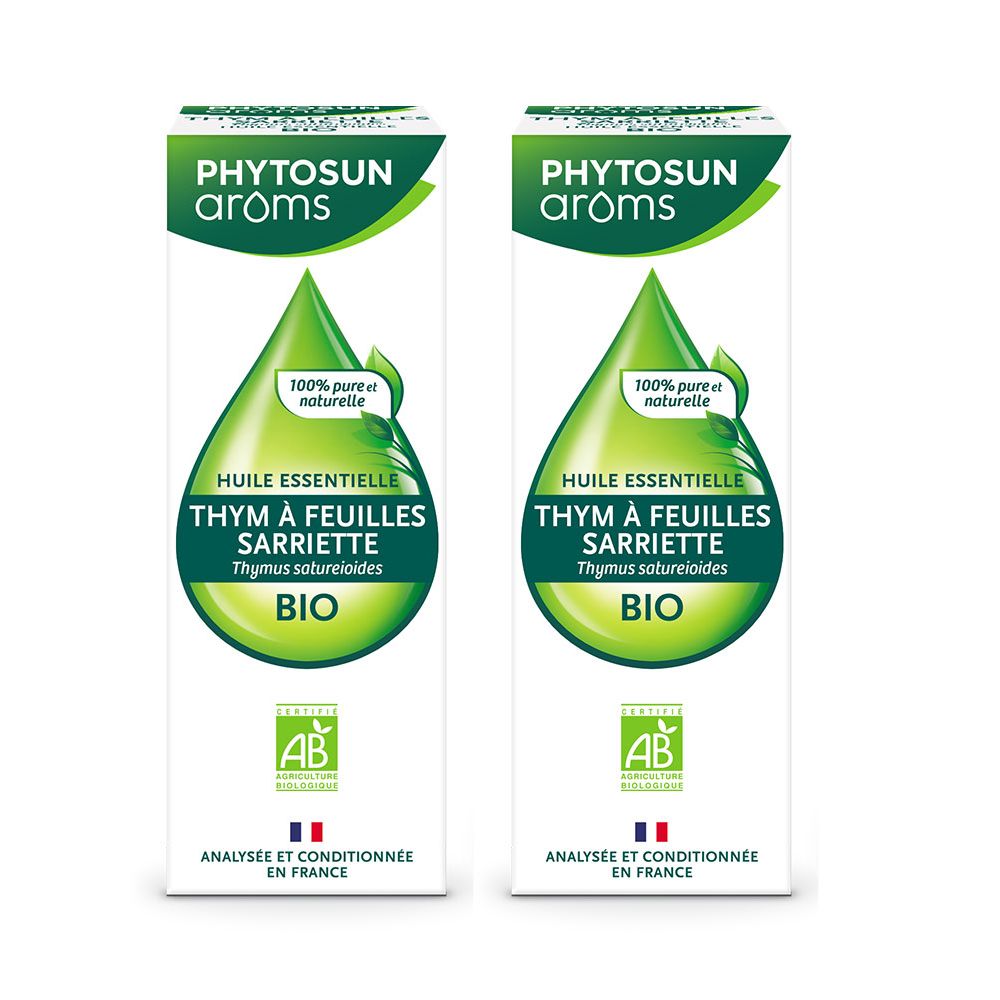 Phytosun Arôms Huile Essentielle Bio Thym à Feuilles Sarriette 10ml