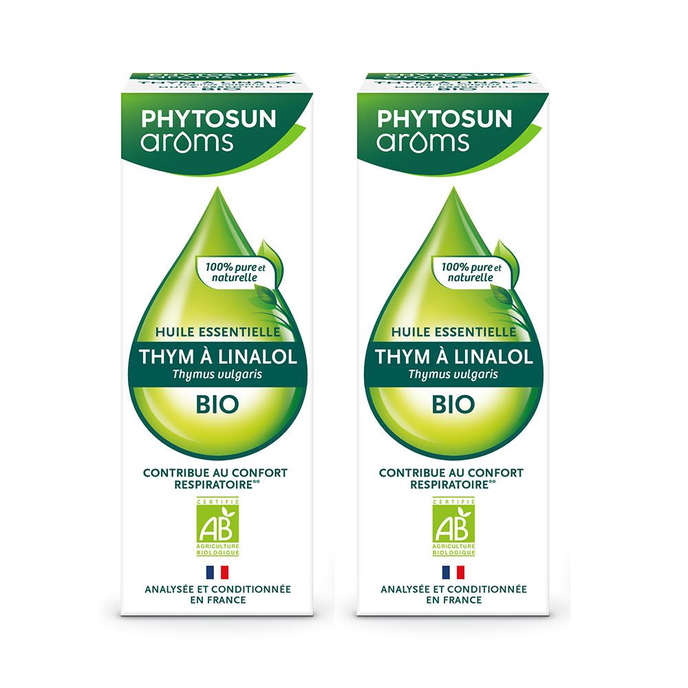 Phytosun Arôms Huile Essentielle Bio Thym à Linalol 5ml