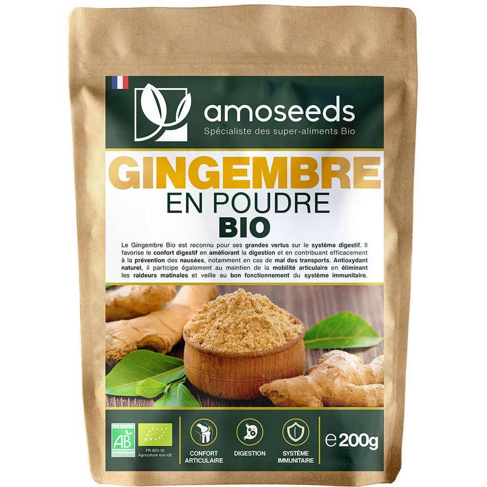Gingembre en Poudre Bio 200g