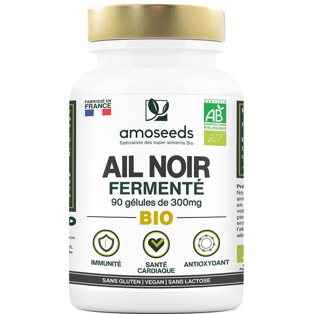 Ail Noir Bio, Fermenté | 90 gélules