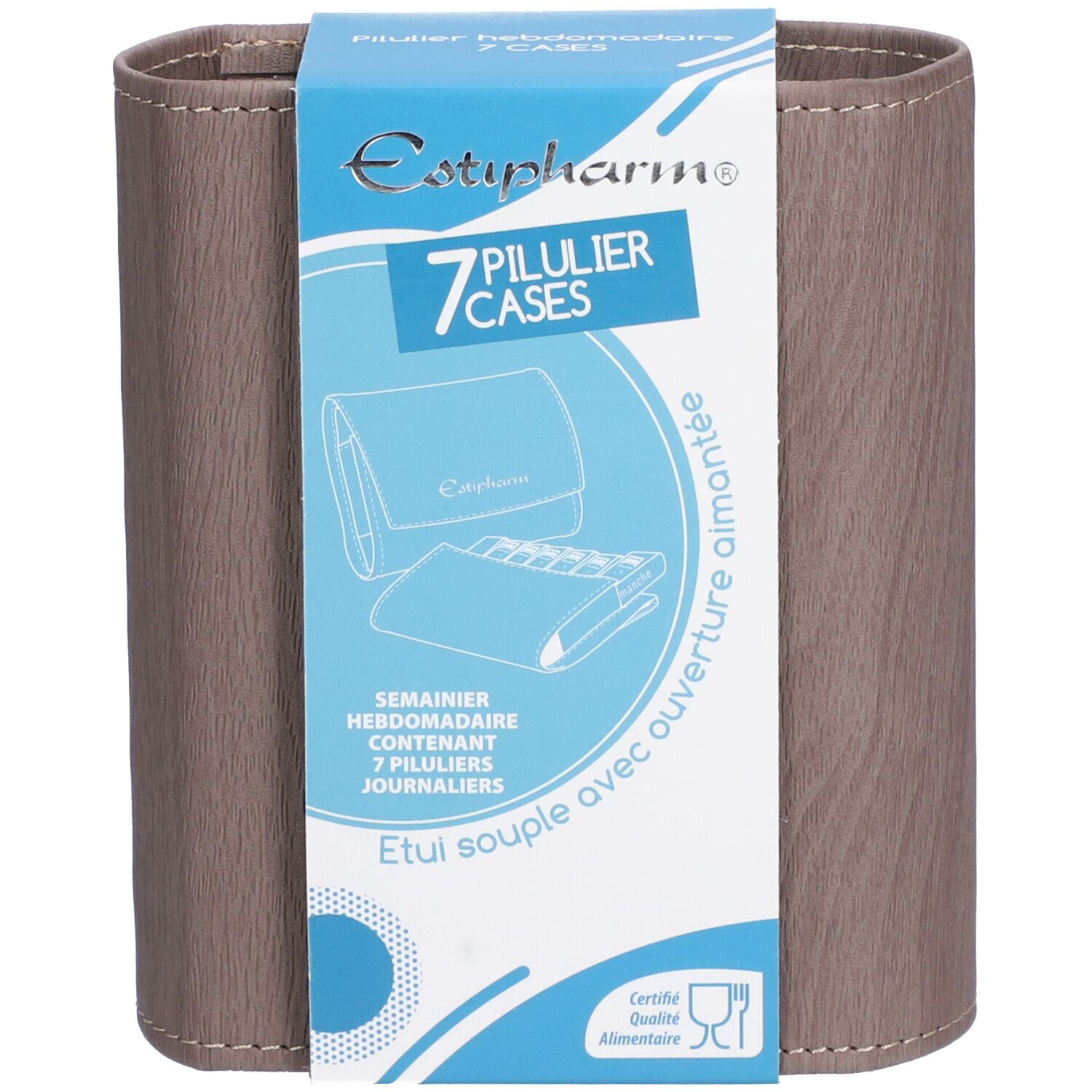 Pilulier hedbomadaire seven case