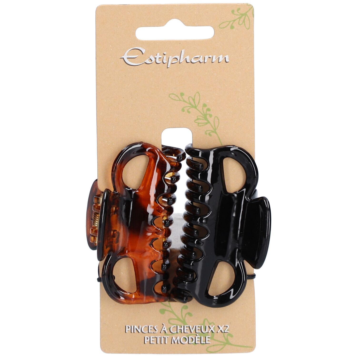 Estipharm Pinces à Cheveux x2 Petit Modèle