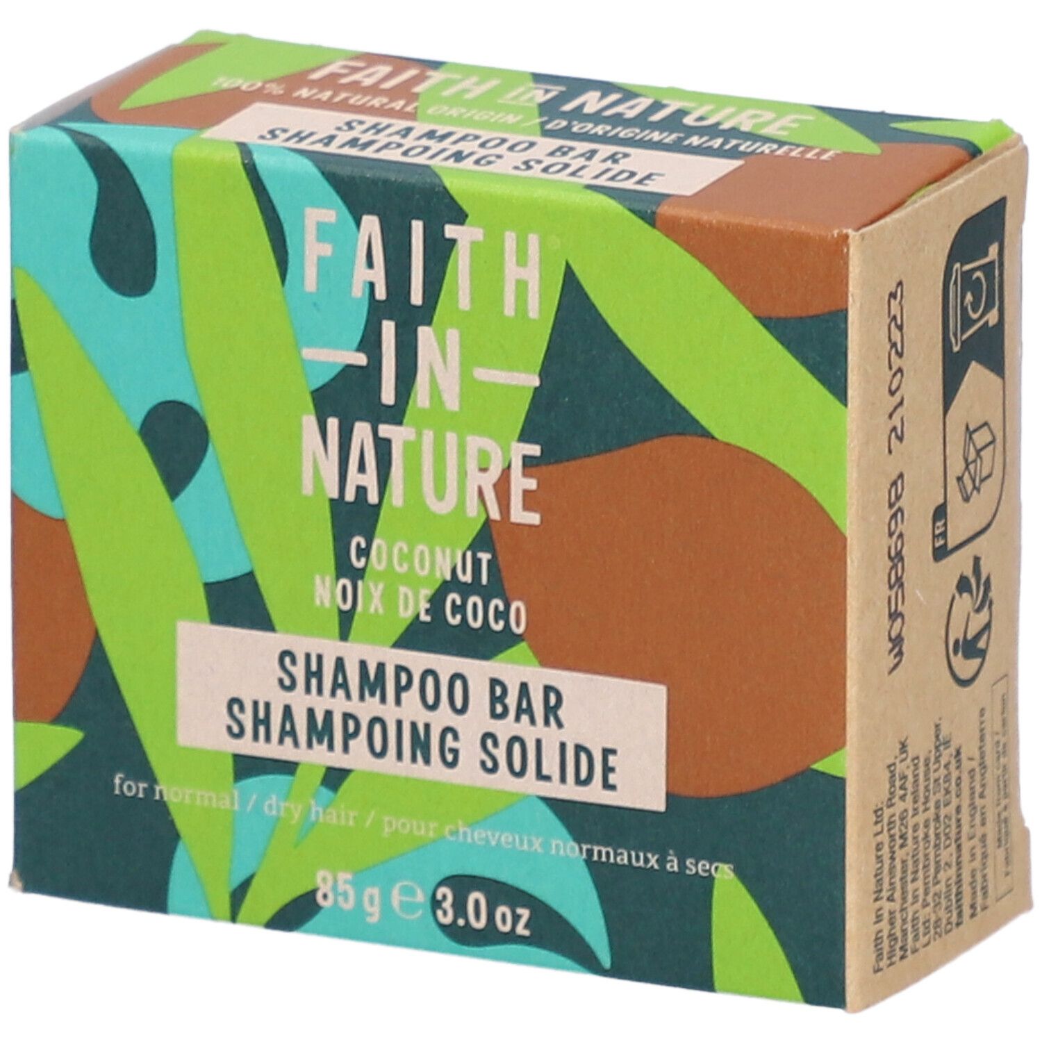 Faith IN Nature Shampoing solide - Noix de Coco