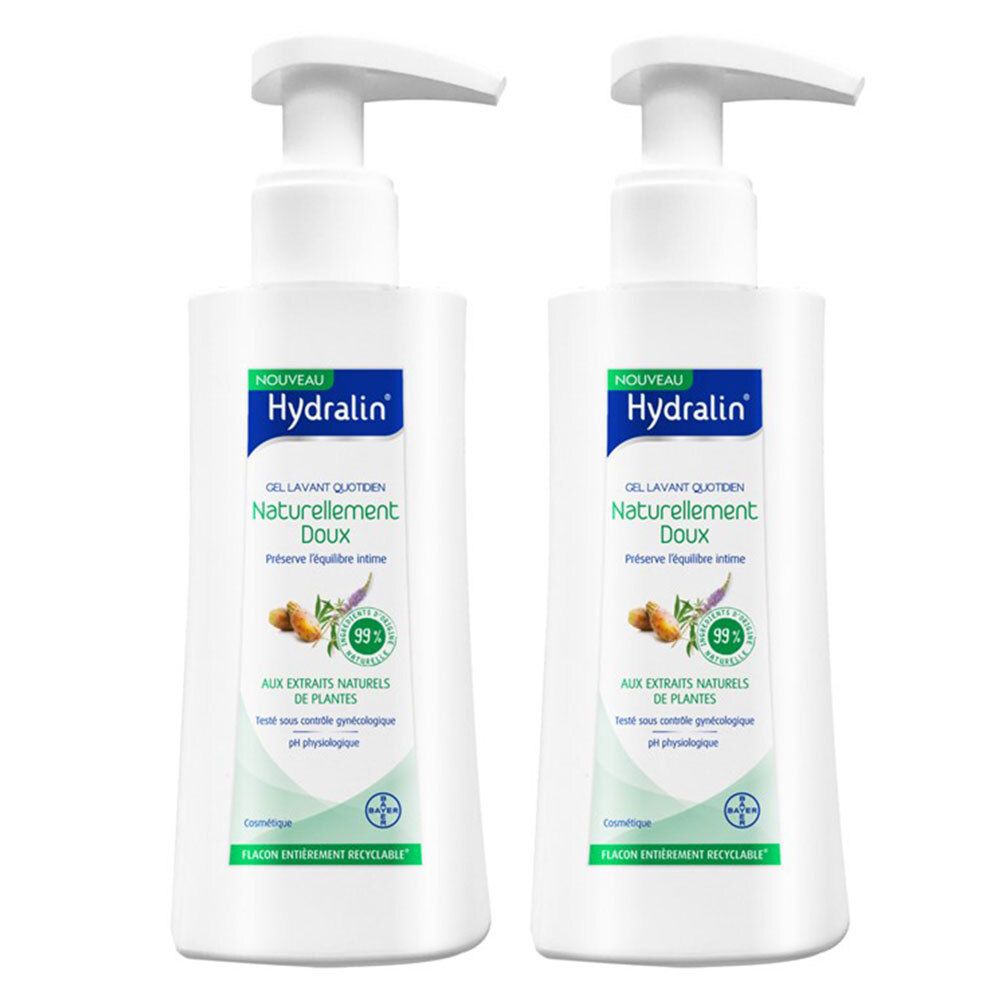 Hydralin® Naturellement Doux Gel Lavant Quotidien Intime