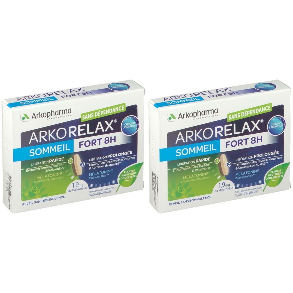 Arkorelax® Sommeil Fort 8h