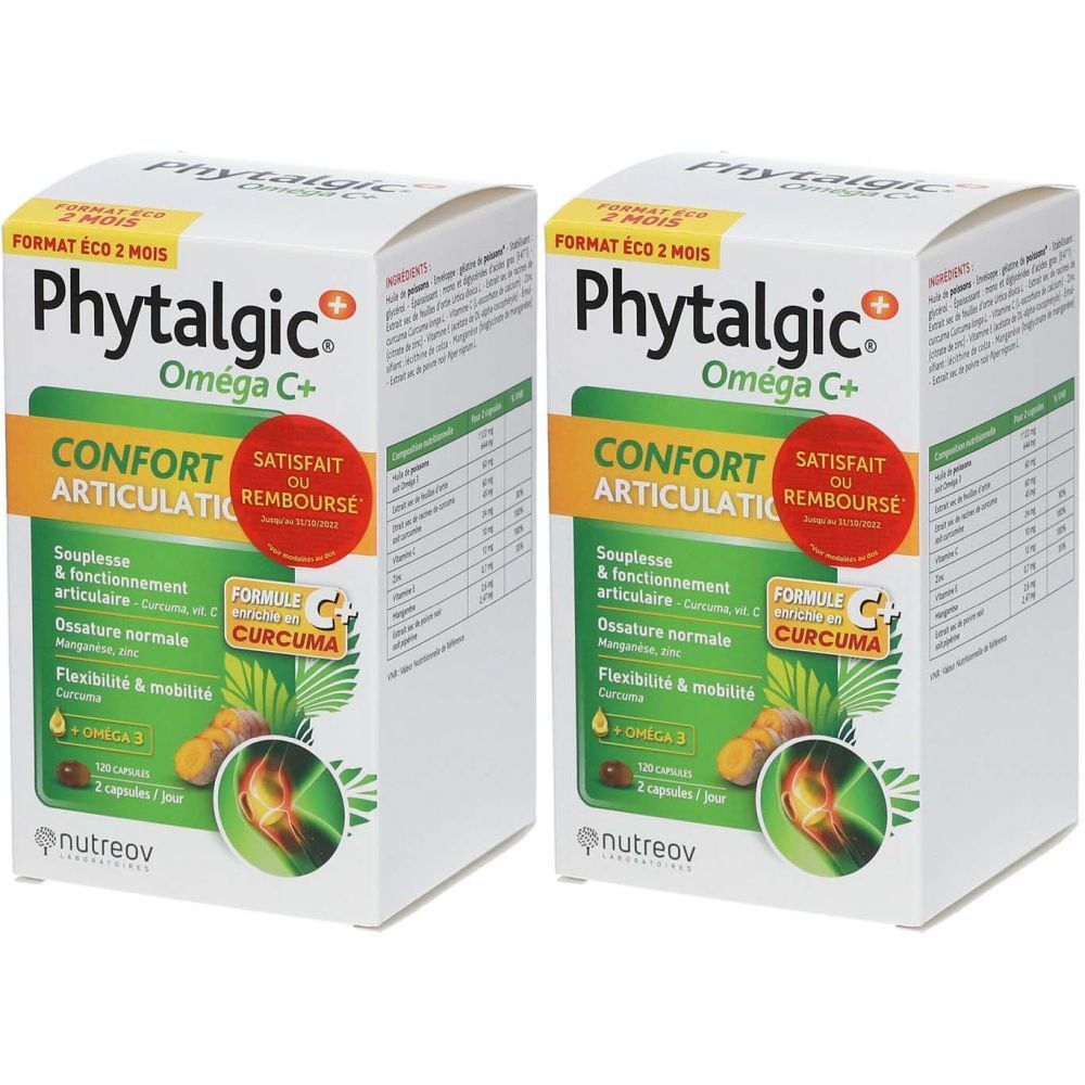 Nutreov Physcience Phytalgic® Oméga C+ Confort Articulations