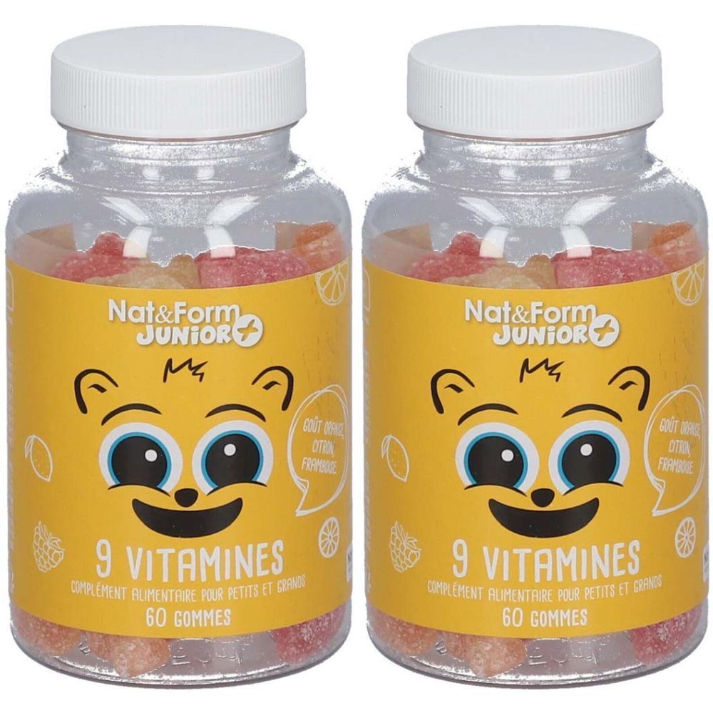 Nat & Form Ours + 9 vitamines