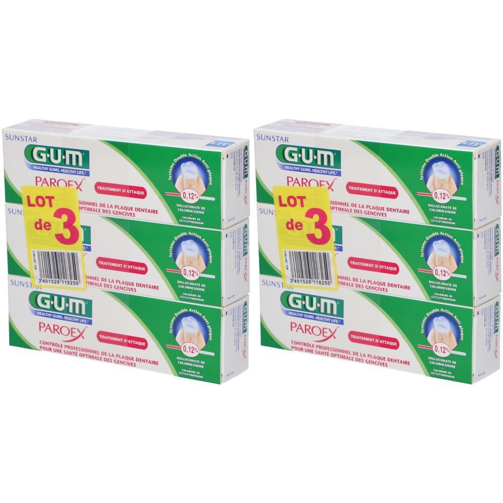 Gum® Paroex® Zahnpasta Anti-Plaque