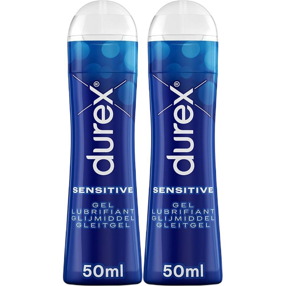 Durex Gel Lubrifiant Sexuel Sensitive - Lubrifiant intime à base d'eau - 50ml
