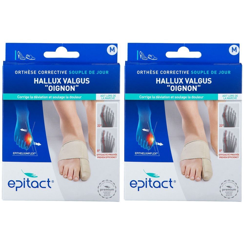 epitact® Orthèse corrective hallux valgus M