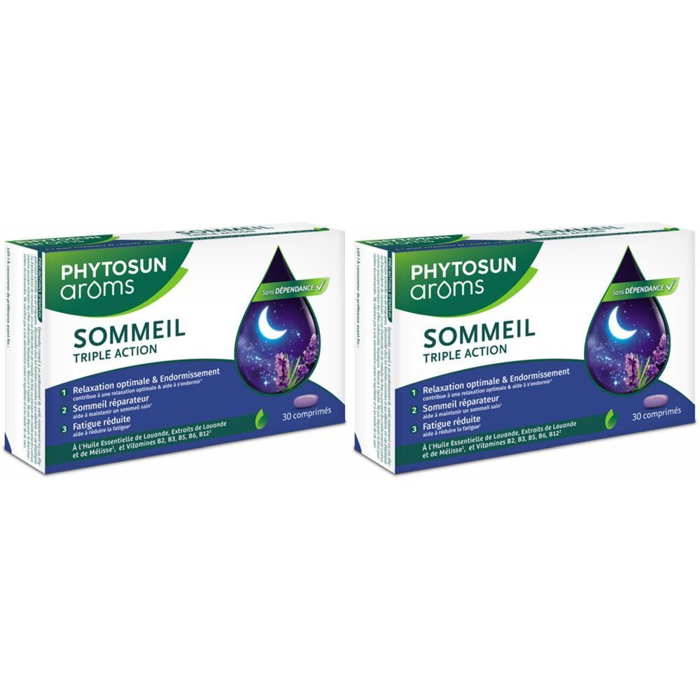 Phytosun Arôms Sommeil Triple Action 30 Comprimés