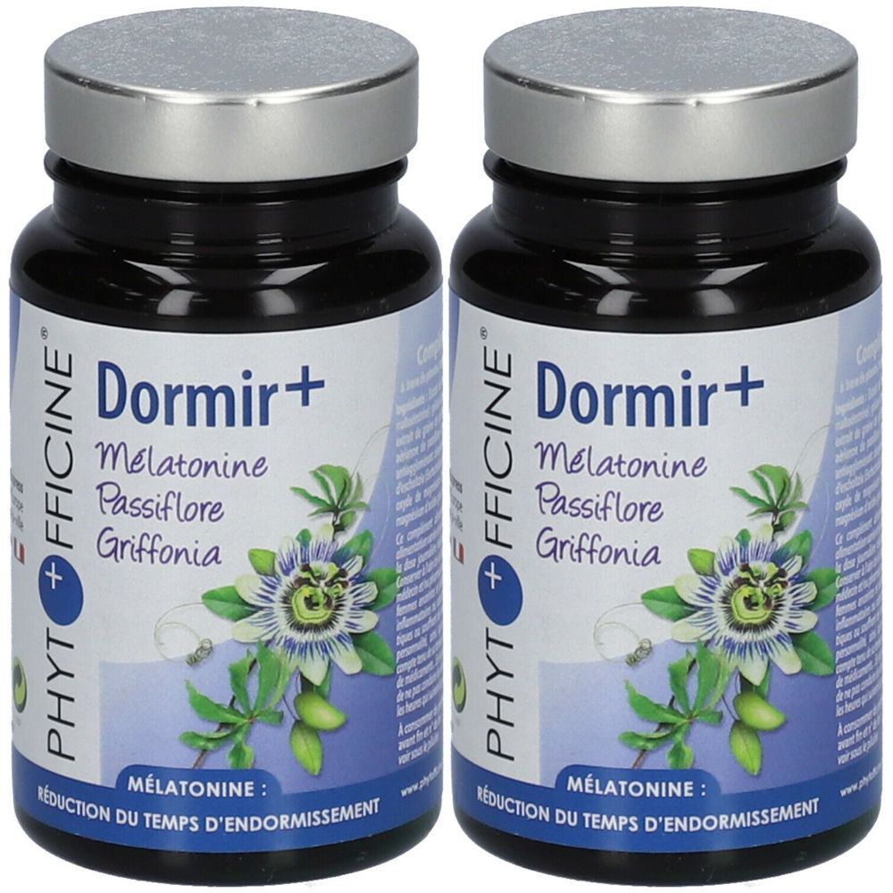 Phytofficine Dormir+ mélatonine d'origine végétale