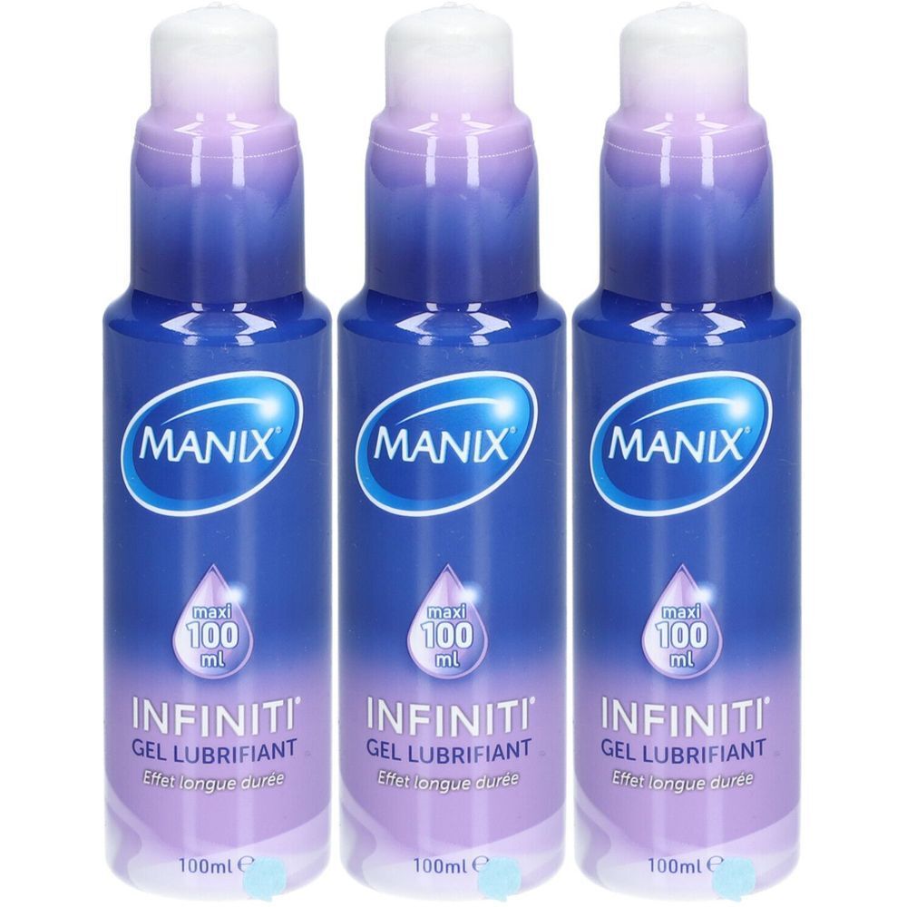 Manix infiniti gel lubrifiant silicone
