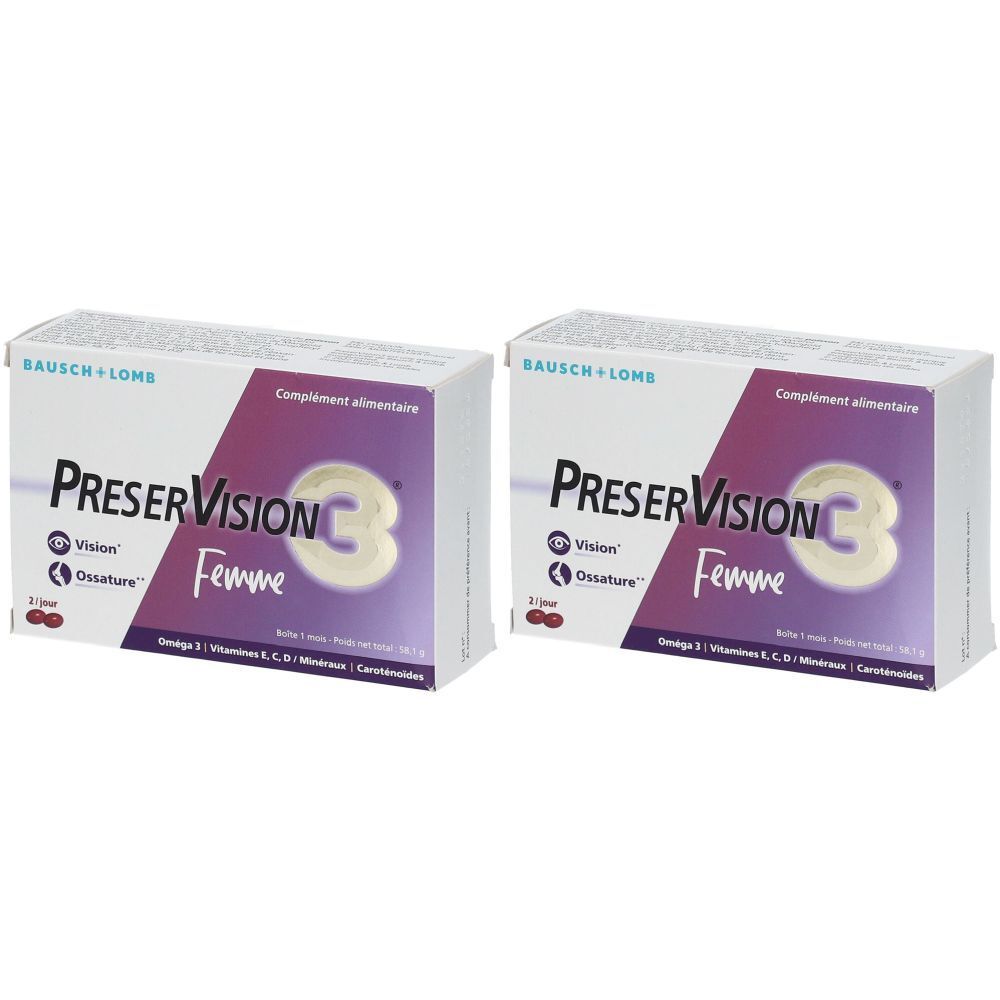 Bausch+Lomb Preservision3® Femme