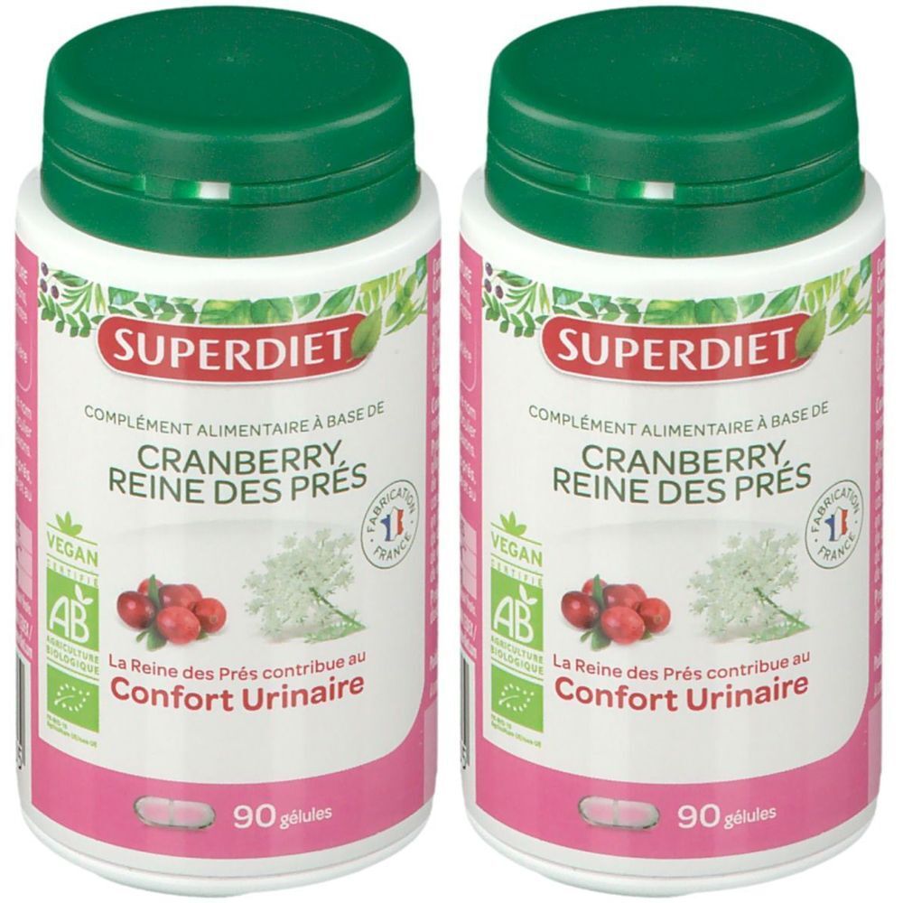Super Diet Cranberry - Reine des Prés Bio Confort Urinaire