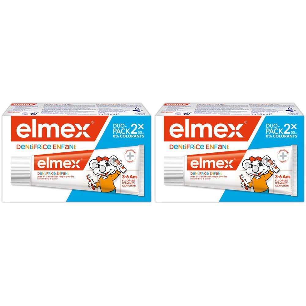 elmex® Dentifrice Enfant 3 - 6 ans
