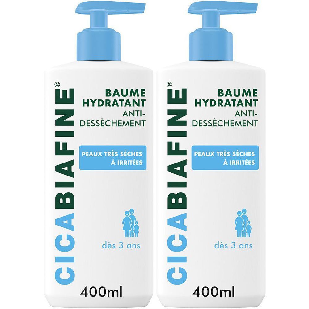 CicaBiafine Baume Hydratant Anti-desséchement 400 ml