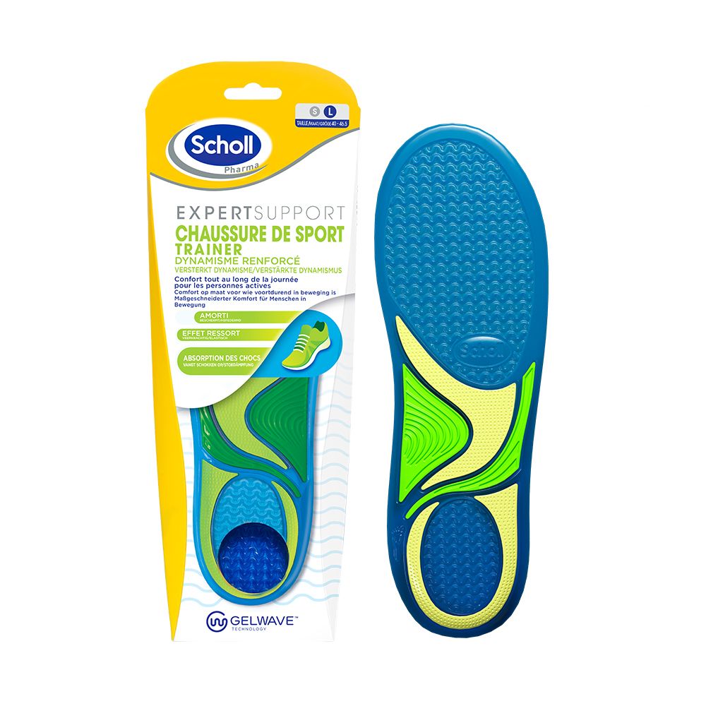 Scholl Semelles Expert Support Chaussures de Sport Taille 40 à 46.5