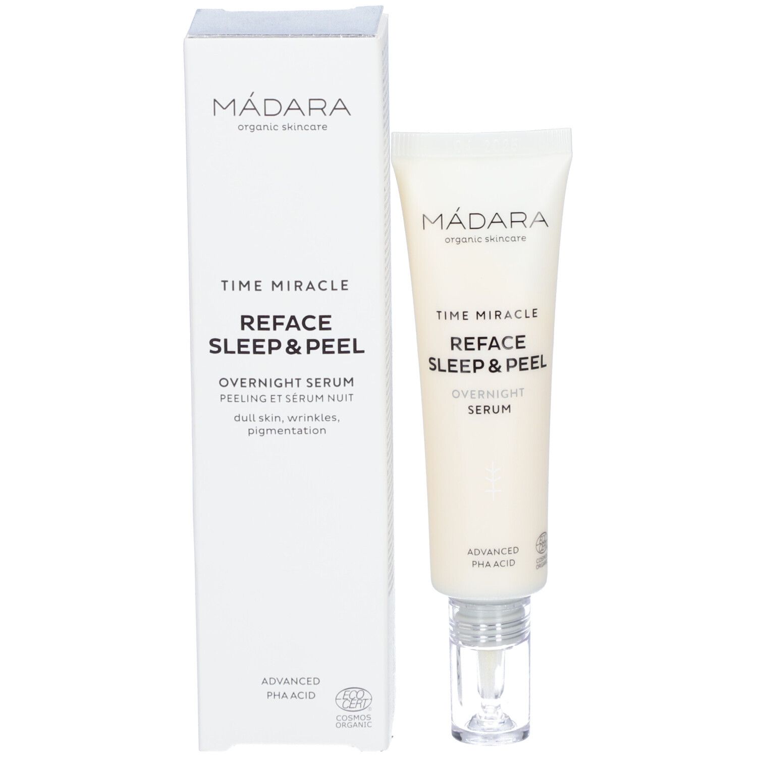 Madara TIME MIRACLE Reface Sleep & Peel Overnight Serum 30ml