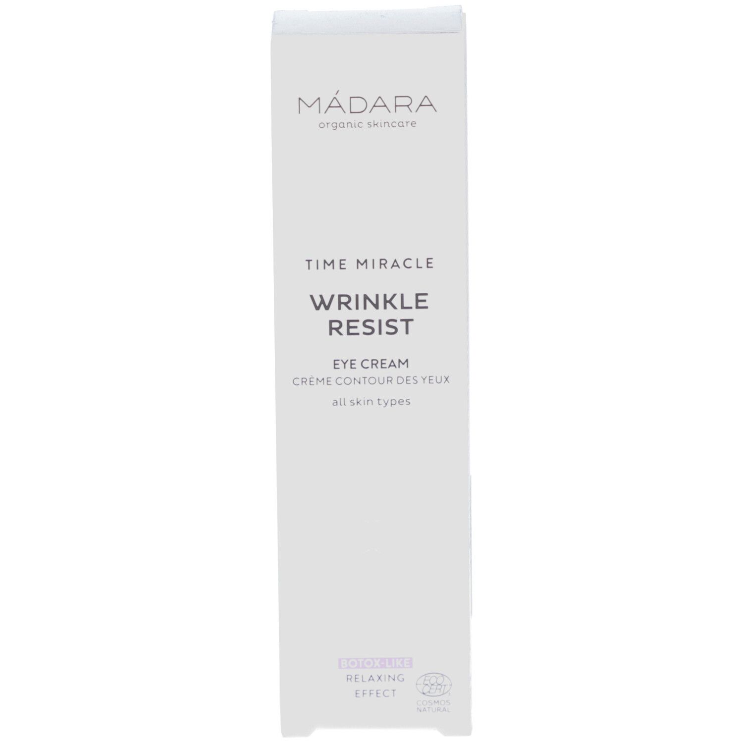 Madara Time Miracle Wrinkle Resist Eye Cream ohne Applikator 20ml