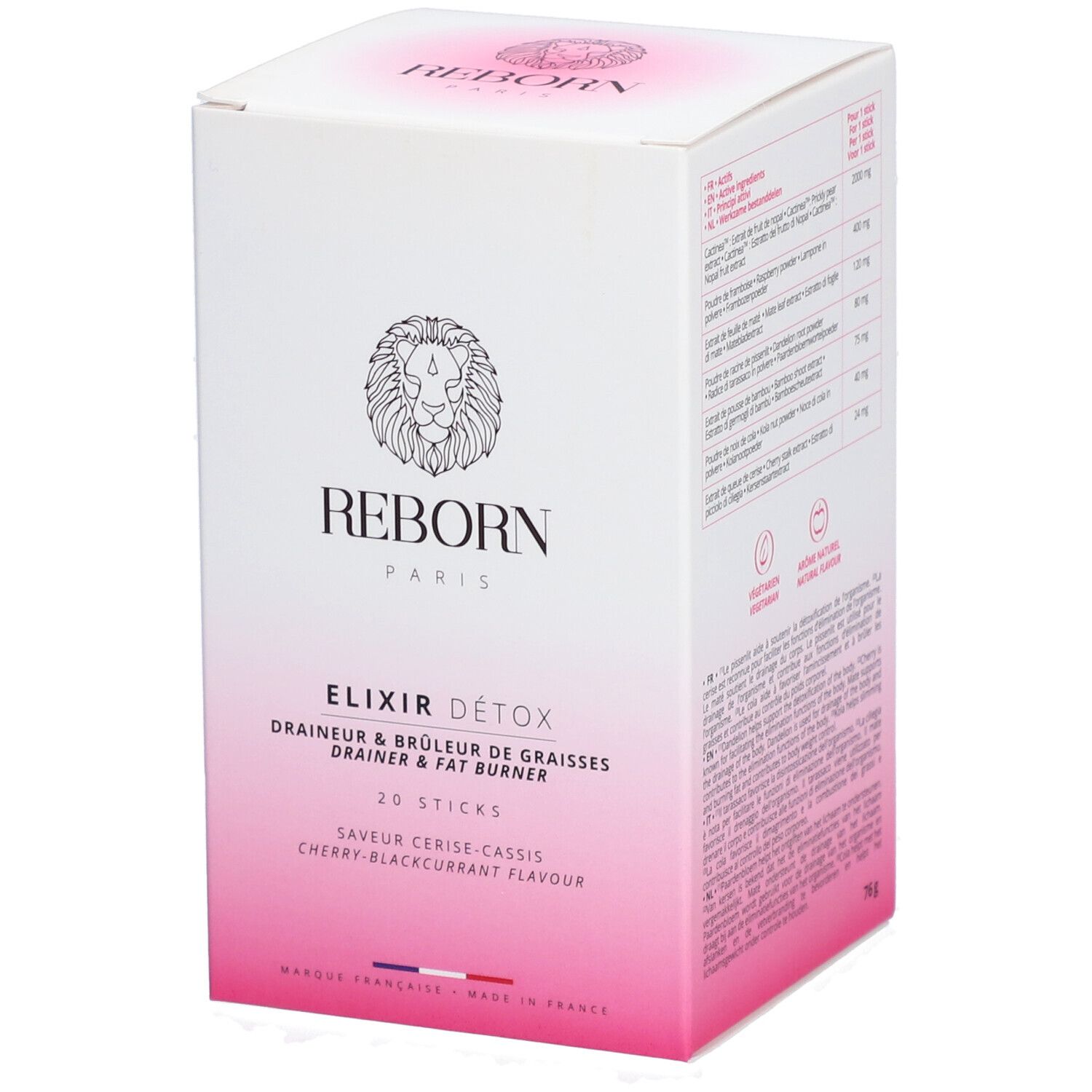 Reborn Paris Élixir Détox